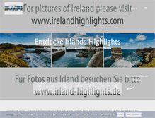 Tablet Screenshot of ireland-highlights.com